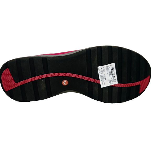 Clarks Unstructured Red Leather Lace-Up Boots Size 7 NEW without box - Picture 8 of 9